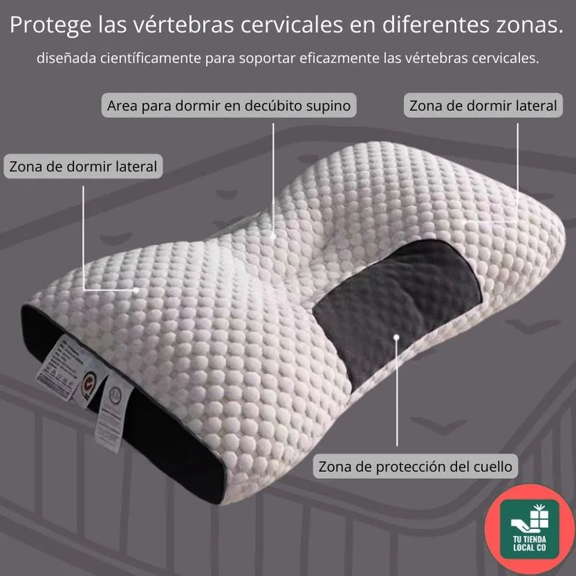 Almohada Ortopédica Cervical | No más dolores de cuello